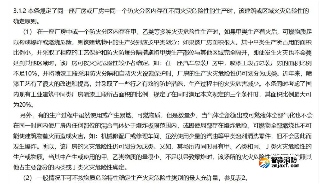 【三問三答】生產(chǎn)的火災危險性分類確認